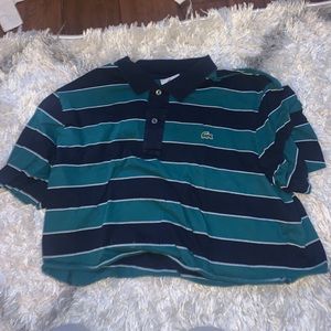 lacoste crop top
